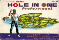 Jumbo Ozaki Hole in One Professional Golf Famicom  box art